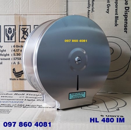 HỘP ĐỰNG GIẤY VỆ SINH INOX LỚN